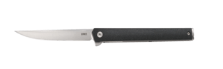 CRKT CEO Flipper 3.35" Folding Knife features a glass reinforced nylon handle